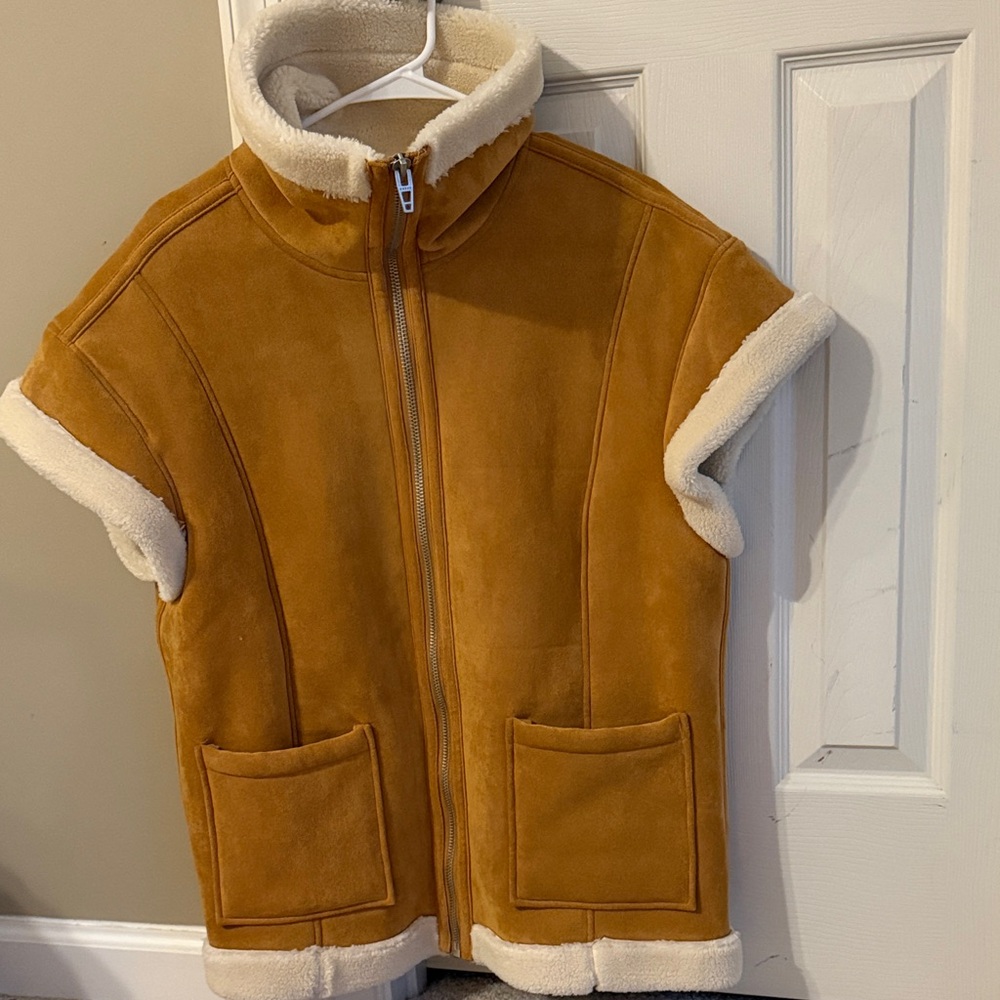 Blank NYC Sherpa Vest